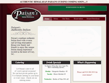 Tablet Screenshot of caryitalian.com
